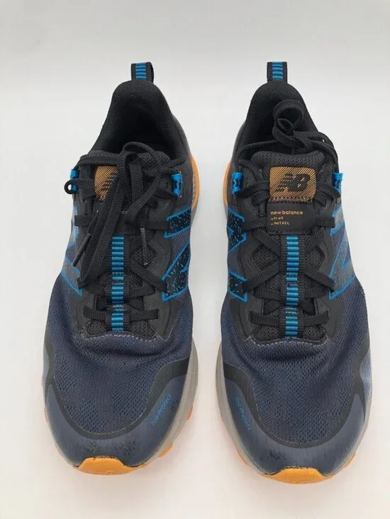 New Balance Nitrel V4 Trail Running Shoes Navy/Black Dynasoft MTNTRCS4 Mens 10.5 - Picture 4 of 9